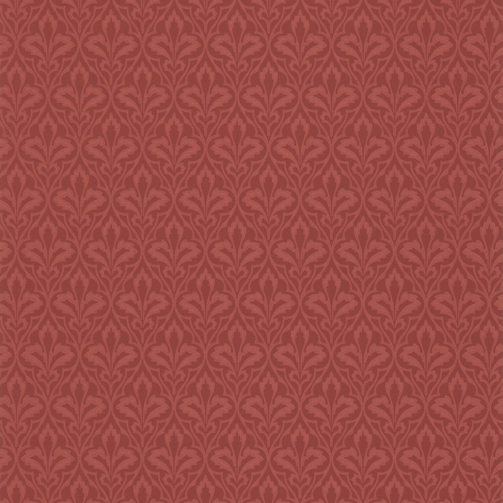 Owen Jones Wallpaper 210456 by Morris & Co in Madder Red